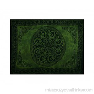 Curious Designs Sarong Celtic Knots Asst Assorted Green Shades Gift B0051WSVGC